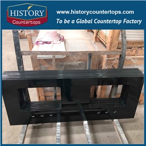 China Black Granite for Kitchen Countertops,30mm Thickness Granite Countertop Design,Natural Granite Countertop,Kitchen Countertop Granite Surface,Polishing Natural Stone Countertops