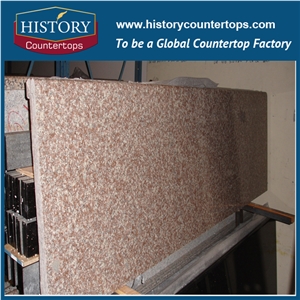 China Peach Red Granite Gutian Taohua Hong for Vanity Top