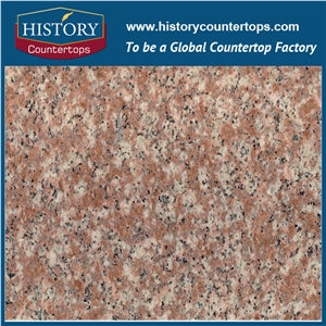 China Peach Red Granite Gutian Taohua Hong for Vanity Top