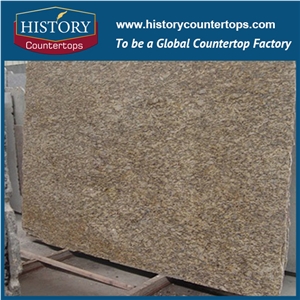 Chinese Gold Supplier High Quality Natural Giallo Cecilia Hubei Granite Tile and Slab from Own Factory