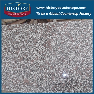 G608 Beautiful Ceramic Granite for Paving / Floor / Wall Snow Plum Purple Granite Wall Floor Tiles Polished Price