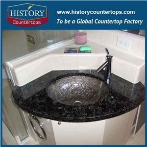 Granite Stone Bathroom Tops, Granite Vanity Top for Vessel Sink, Bathroom Solid Surface Tops for Hospitality and Multi-Family Projects Granite Stone Bathroom Tops, Granite Vanity Top for Vessel Sink, Bathroom Solid Surface Tops for Hospitality and Multi-Family Projects