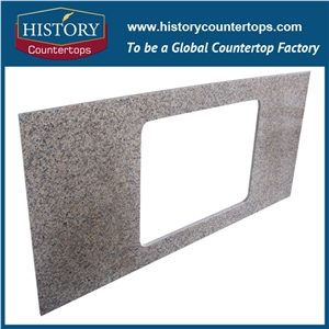 Tiger Skin Red Granite,Natural Stone Countertops,Granite Bathroom Vanity Top,Bathroom Countertops Granite Surface,Polished Granite Vanity Countertops