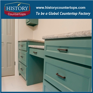 Viscont White Granite Bath Tops,White Color Natural Granite,Natural Stone Bathroom Tops, Bathroom Countertops, White Granite Surface Bathroom Vanity Countertops,Granite Stone Bath Tops,Granite Counter