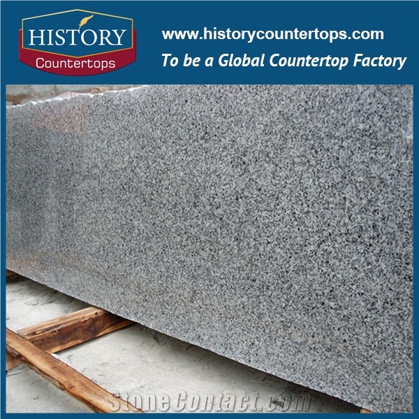 White Granite G640 China Bianco Sardo or Black Spot Gray Granite Tile & Slab for Floor Covering