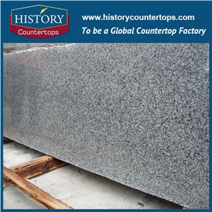 White Granite G640 China Bianco Sardo or Black Spot Gray Granite Tile & Slab for Floor Covering