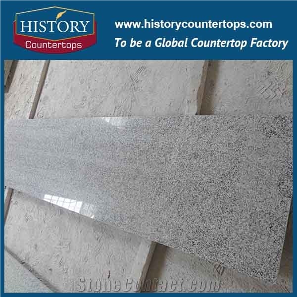 White Granite G640 China Bianco Sardo or Black Spot Gray Granite Tile & Slab for Floor Covering