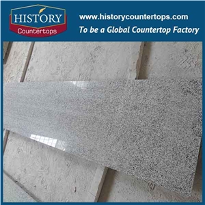 White Granite G640 China Bianco Sardo or Black Spot Gray Granite Tile & Slab for Floor Covering