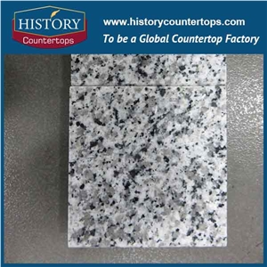 White Granite G640 China Bianco Sardo or Black Spot Gray Granite Tile & Slab for Floor Covering