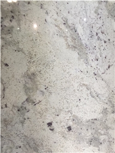 Andromeda White Granite Slab, Sri Lanka White Granite