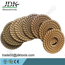 Jdk 8 Inch/9 Inch/10 Inch Diamond Resin Bond Wet Polishing Floor Polishing Pads for Granite/Marble