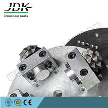 Premium Quality, High Efficency Rotary Diamond Bush Hammer, 4 Roller Bush Hammer Plate, Bush Hammer Tools for Hand Machine