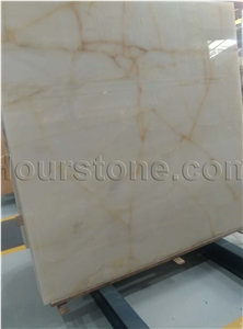 White Onyx Slabs & Tiles, Polished Onyx Floor Tiles, Wall Tiles,China White Onyx with Golden Thread,Tiles & Slabs, Wall Covering & Flooring, White Onyx, Elazig White Onyx