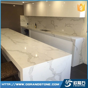 Calacatta Classique Quartz Kitchen Countertop/ Table Top Calacatta Classique Quartz Kitchen Countertop/ Table Top