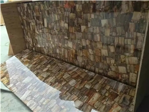 Perified Wood Stone Slab for Table Top, Countertop, Wall Perified Wood Stone Slab for Table Top, Countertop, Wall