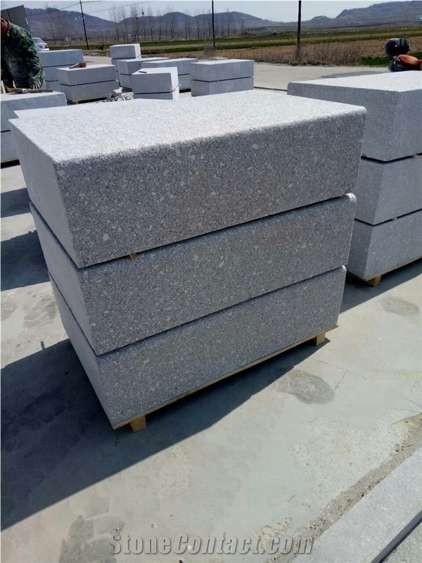 G375 Flamed Surface Stairs Steps Curbs Elements for Wall and Paving