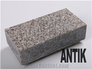 Cobble Stone from Tansky Granite Flamed Middle Grey