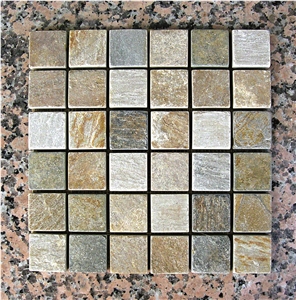 2*2" Tumbled Mosaic Slate