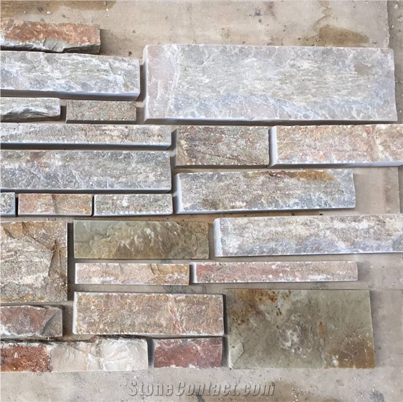 Linear Dry Loose Stone Free Length Brown Beige Color