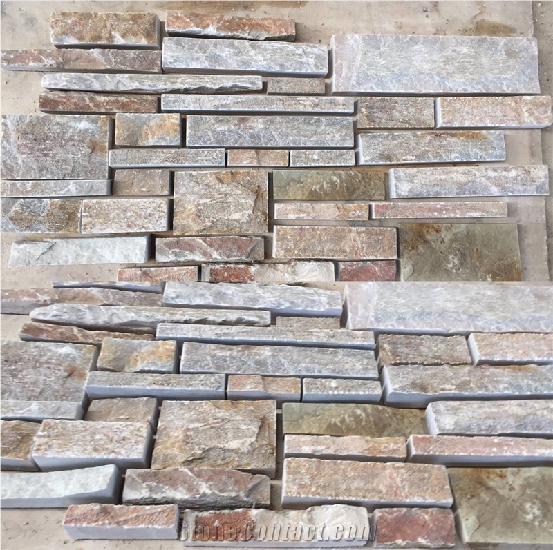 Linear Dry Loose Stone Free Length Brown Beige Color