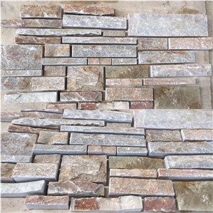 Linear Dry Loose Stone Free Length Brown Beige Color