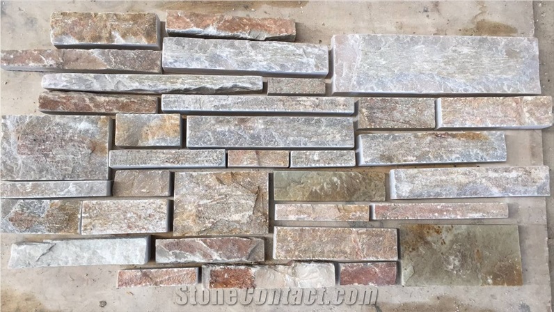 Linear Dry Loose Stone Free Length Brown Beige Color