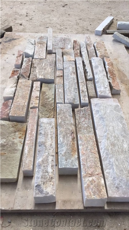 Linear Dry Loose Stone Free Length Brown Beige Color