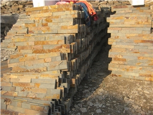 Mulit Colour/California Ledger Stone Veneer, Z Shape, Usd8.8/Sqm