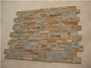 Mulit Colour/California Ledger Stone Veneer, Z Shape, Usd8.8/Sqm