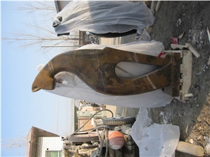 Natural Marble Abstract Statue Sculpture