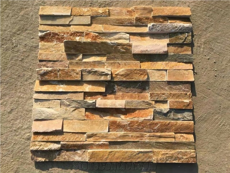 Yellow Quartzite/Honey Golden Panels Large Quantity Available