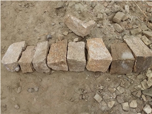 Yellow Seseam Loose Stone, Castle Stone, Ledgestone, Fieldstone, Stone Veneer
