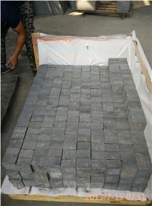 G684 Black Basalt Cube Stone ,Cobble Stone Pavers ,Landscaping Stone , Garden Stepping Pavements ,Exterior Stone