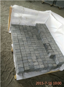G684 Black Basalt Cube Stone ,Cobble Stone Pavers ,Landscaping Stone , Garden Stepping Pavements ,Exterior Stone
