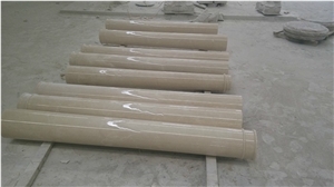 Beige Marble Columns,Sculpture Columns,Roman Stone Columns,Stone Pillars,Roman Solid Columns, Roman Hollow Columns