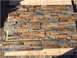 Rusty Slate, Rusty Slate Stacked Stone Veneer, Split Face Culture Stone