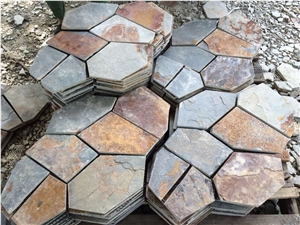Rusty Slate, Rusty Slate Stacked Stone Veneer, Split Face Culture Stone