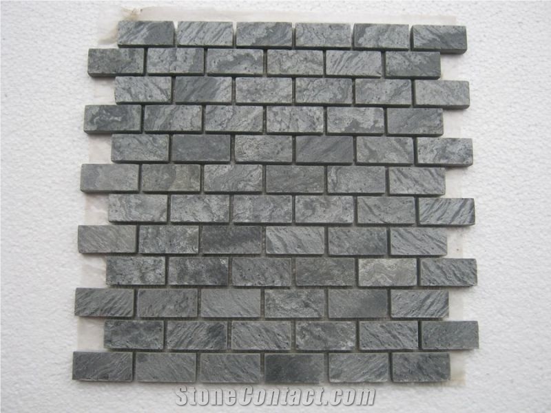 Silver Slate, Silver Slate Cultured Stone, Wall Cladding, Stacked Stone Veneer