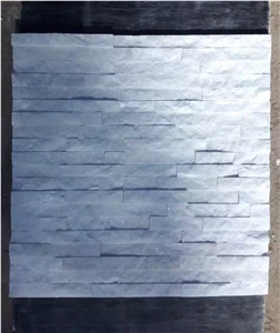 White Quartzite, White Quartzite Split Face Culture Stone, Wall Cladding