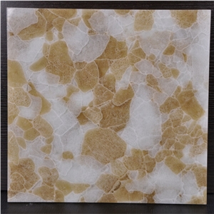 Colored Jade with Hole Crystallized Stone, Colorful Jade Popular Used in European Style Construction, Crystallized Jade for Bar Top and Worktop