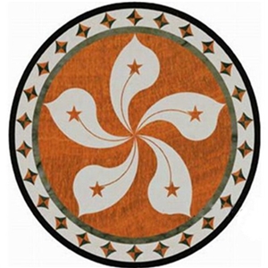 Marble Waterjet Medallion Polished Floor Pattern, Hotel Lobby Marble Medallion Tiles,Corridor Marble Tiles,Luxury Marble Walling Tiles,Bathroom Walling Panel
