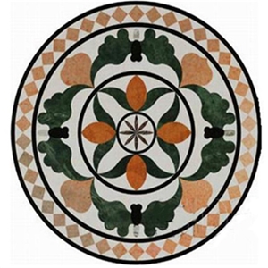 Marble Waterjet Medallion Polished Floor Pattern, Hotel Lobby Marble Medallion Tiles,Corridor Marble Tiles,Luxury Marble Walling Tiles,Bathroom Walling Panel