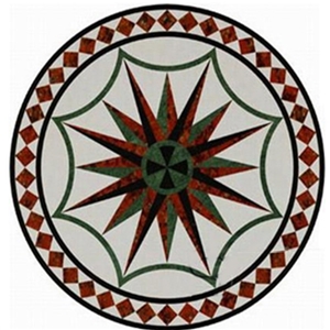 Marble Waterjet Medallion Polished Floor Pattern, Hotel Lobby Marble Medallion Tiles,Corridor Marble Tiles,Luxury Marble Walling Tiles,Bathroom Walling Panel