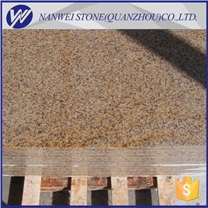 G682 Granite Tiles Rusty Yellow and Polished Sunset Gold Granite