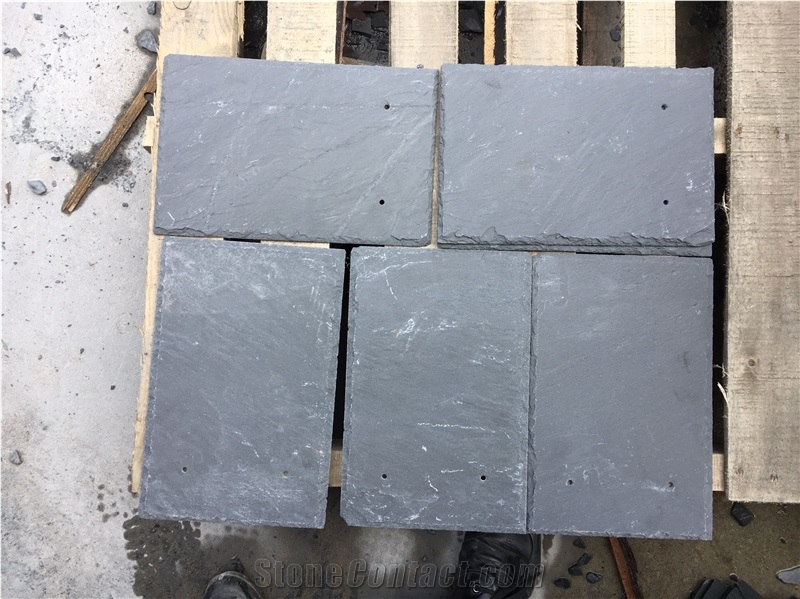 Grey Black Slate Roofing Tile