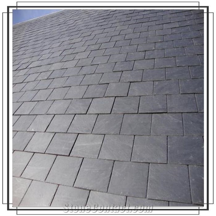 Grey Black Slate Roofing Tile