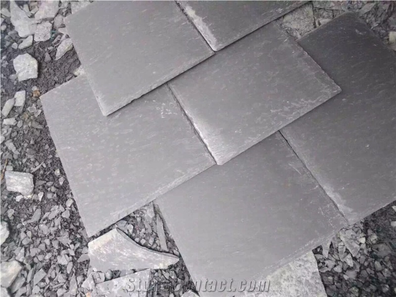 Grey Black Slate Roofing Tile
