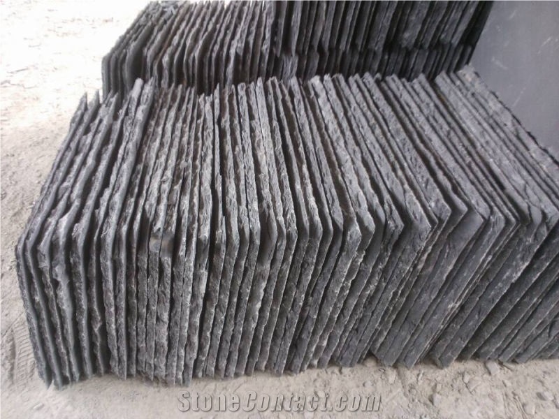 Grey Black Slate Roofing Tile