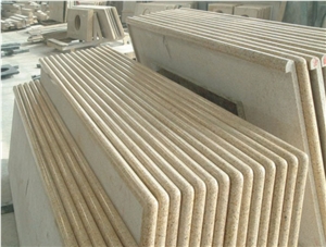 G682 Granite (Golden Sand, Sunset Gold, Gold Peach) Bathroom Vanity Tops
