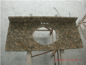 Giallo Fiorito Granite Countertops/Vanity Top,Bath Top Giallo Fiorito Granite Countertops/Vanity Top,Bath Top